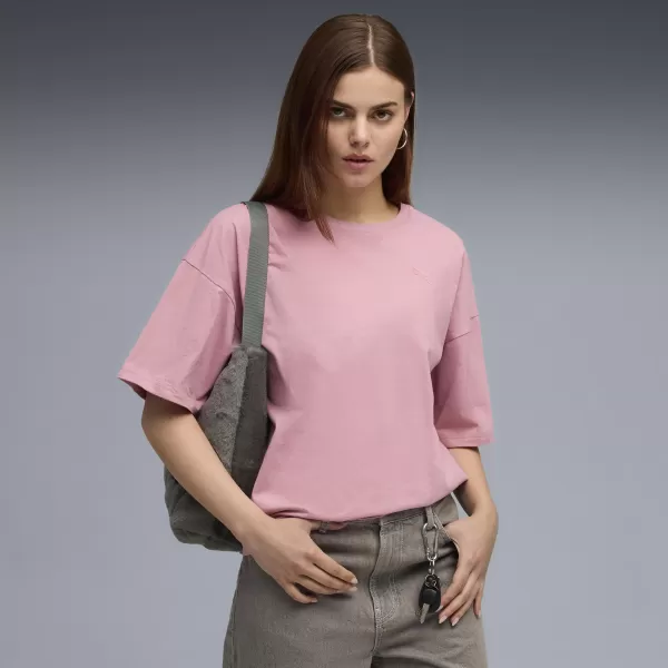  Dámske tričko PUMA HER OVERSIZED TEE 68814865 PRIPRAVENÁ RUŽOVÁ 