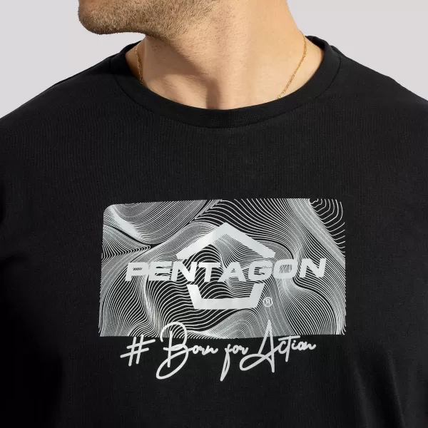  tričko PENTAGON AGERON CONTOUR K09012 BIELA 