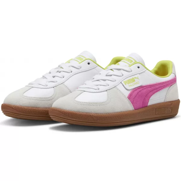  Pánske topánky PUMA PALERMO LTH 39646425 PUMA WHITE/FLURU PINK DOG 