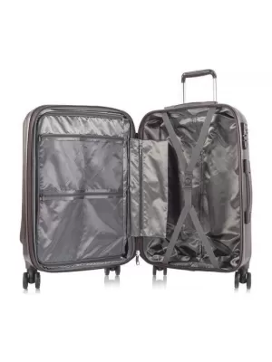 Kufor HEYS VANTAGE SMART LUGGAGE S,M,L ČIERNA