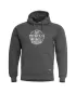 Mikina PENTAGON PHAETON HOOD SWEATER NO MOUNTAIN K09021 ŠKVÁROVÁ ŠEDÁ