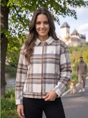 Dámska mikina ALTISPORT GEALDINE BÉŽOVÁ
