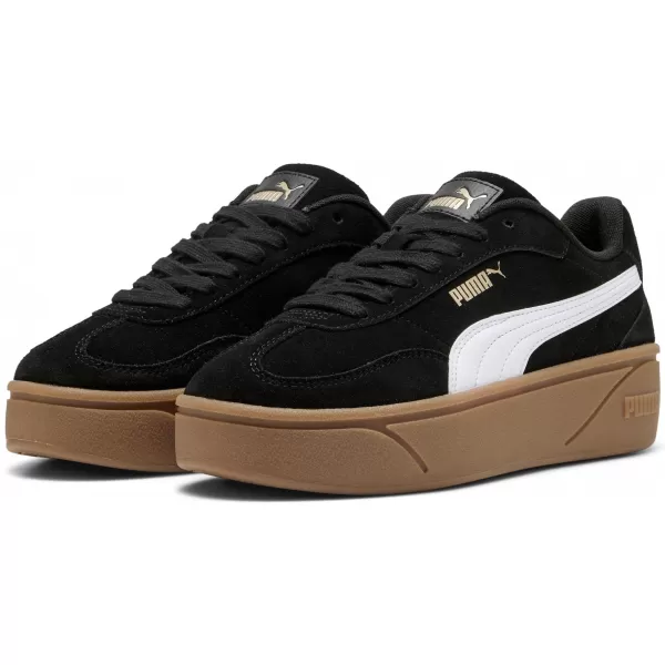  Dámy PUMA CLUB II ERA PLATFORM SD WNS 40260901 PUMA ČIERNA/PUMA BIELA 