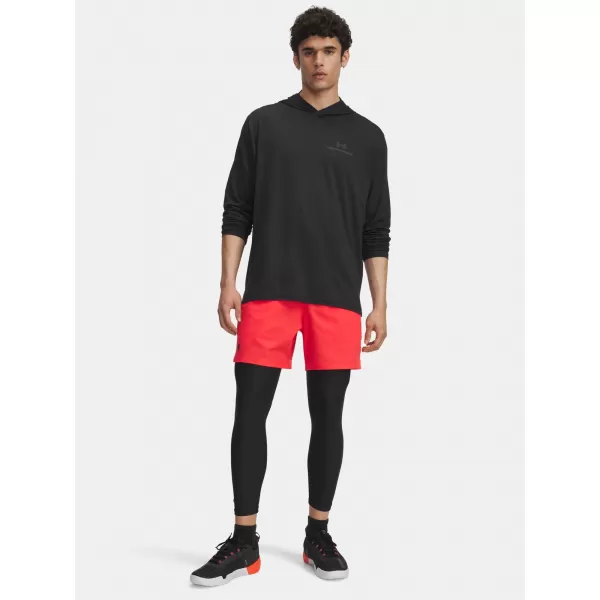  Pánske šortky UNDER ARMOUR UA VANISH WOVEN 6IN SHORTS ČERVENÁ 
