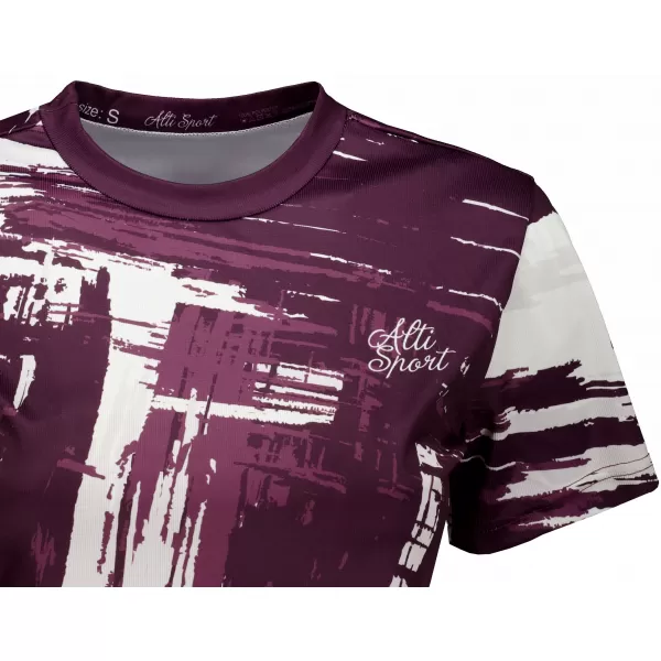  Dámsky prémiový crop top ALTISPORT VOJ/ALW010TR07 FIALOVÁ 