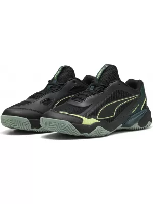 Topánky PUMA SOLARSTRIKE 4 10844601 ČIERNA/ZELENÁ/FIZZIA/MACH