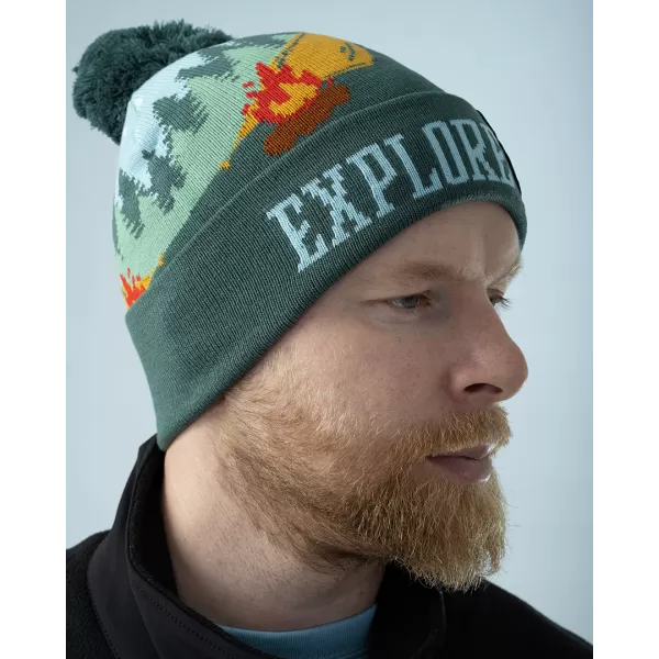  Čiapka PENTAGON SANCTUARY BEAR KNIT BEANIE K13060 VIACFAREBNÝ 