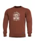 Mikina PENTAGON HAWK SWEATER APEX OF NATURE K09019 HNEDÁ