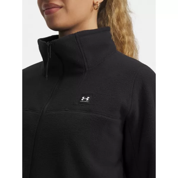  Dámska mikina UNDER ARMOUR UA W EXPANSE FLEECE FZ 1387694-002 ČIERNA 