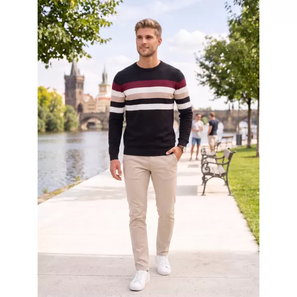  Pánsky sveter ALTISPORT GABRIEL ČIERNA 