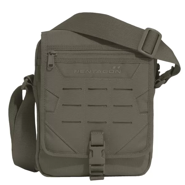  Taška PENTAGON MESSENGER SHOULDER BAG K16087 HNEDÁ ŠEDÁ 