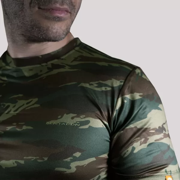  tričko PENTAGON APOLLO TAC-FRESH K09010 ŠEDÁ KAMUFLÁŽ 