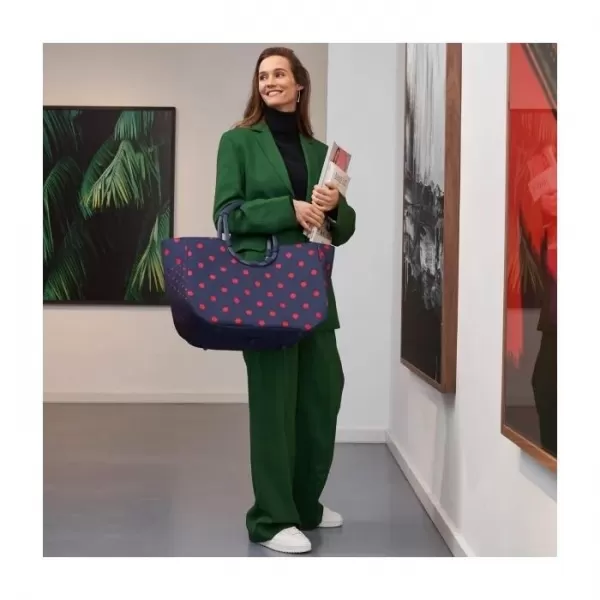  Kabelka REISENTHEL LOOPSHOPPER L FRAME ZMIEŠANÉ BODKY ČERVENÉ 