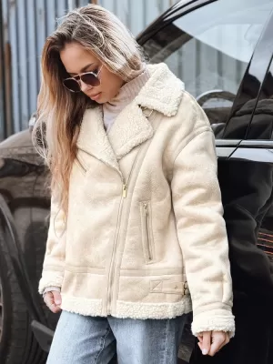 Dámska bunda DSTREET TY5245 BÉŽOVÁ