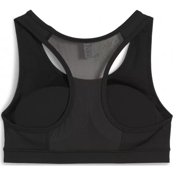  Dámska podprsenka PUMA 4KEEPS BRA - PADDED - SMALL CAT 52814901 PUMA ČIERNA/MALÁ MAČKA 