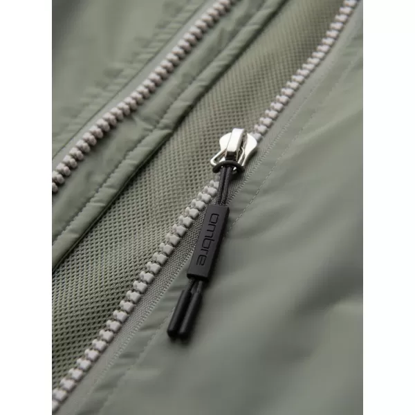  Pánská bunda OMBRE OM-JAFL-0109 ŠEDÝ 