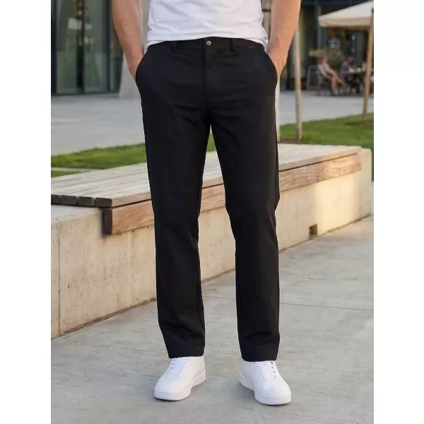  Pánske nohavice ALTISPORT ATS TROUSER CLASSIC-FIT ČIERNA 