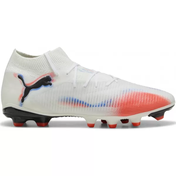  Pánske topánky PUMA FUTURE 8 PRO FG/AG 10858801 WHITE/ BIELA/PUMA ČIERNA/ŽIARIACA ČERVENÁ 