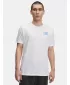 Pánske tričko UNDER ARMOUR UA TRIPLE STACK LC LOGO SS BIELA