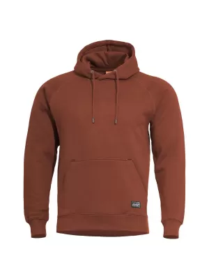 Mikina PENTAGON PHAETON HOOD SWEATER K0902174 GAŠTANOVOČERVENÁ