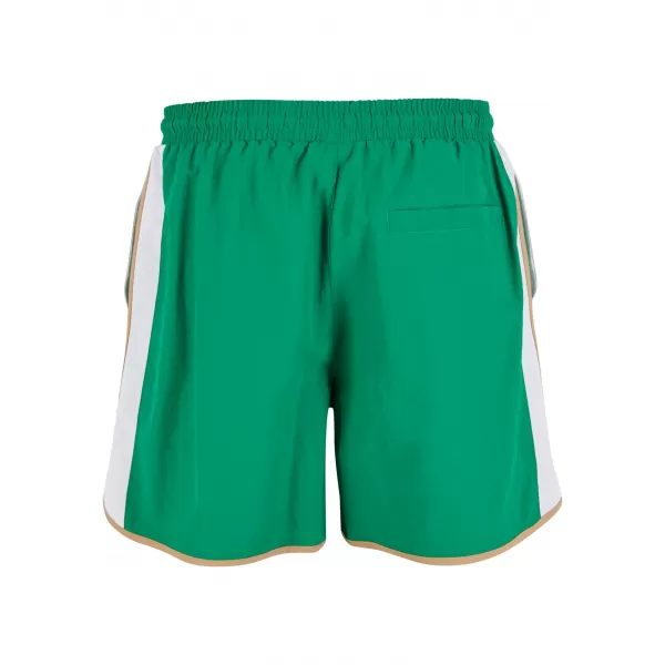  Pánske plavecké šortky URBAN CLASSICS TB7348 ŽABA ZELENÁ 