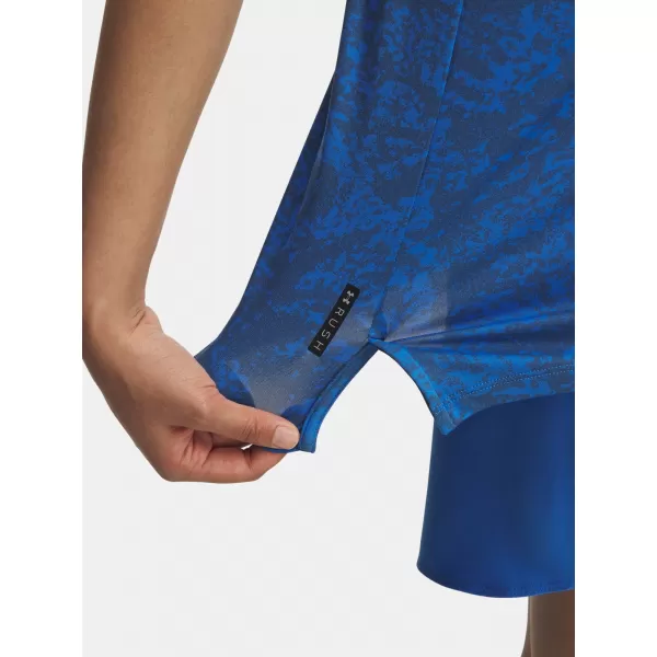  Dámske tričko UNDER ARMOUR VANISH ENERGY SS 2.0 PRINT 1389222-402 MODRÁ 