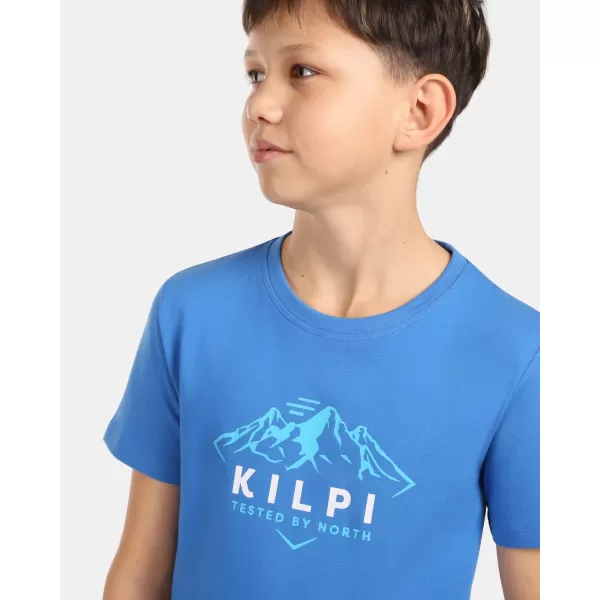  Chlapčenské tričko KILPI ALBION-JB ZJ0302KI MODRÁ 