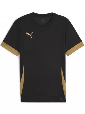 Mužský dres PUMA TEAMGOAL MATCHDAY JERSEY 705747_28 PUMA BLACK/GOLD/MATTE GOLD