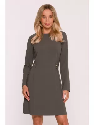 Šaty STYLOVE S419 KAKI