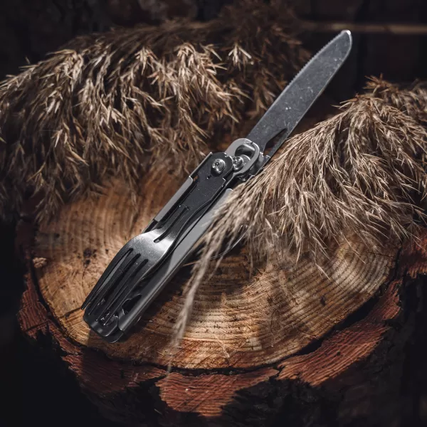  Príbory PENTAGON THOR CAMPING UTENSILS D19010 STRIEBRO 