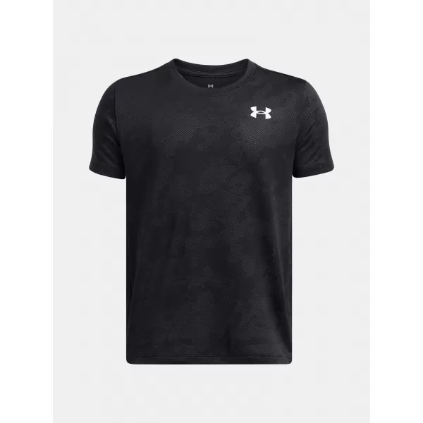  Chlapčenské tričko UNDER ARMOUR UA TECH VENT JCQRD SS 1390019-001 ČIERNA 
