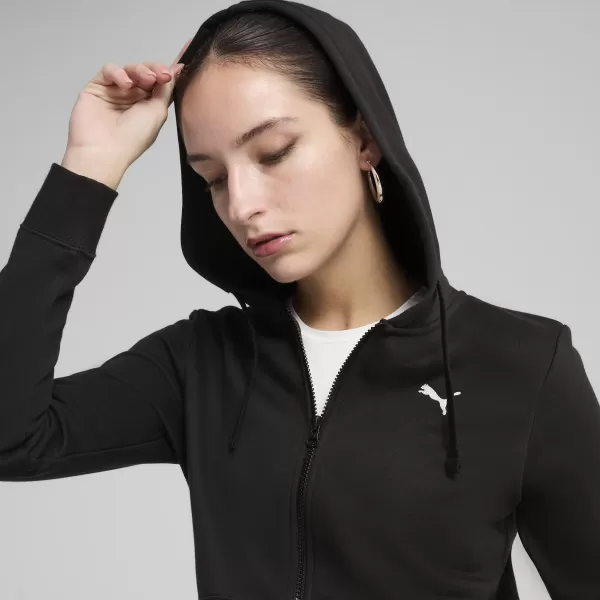  Dámska bunda PUMA ESS FULL-ZIP HOODIE FL 68240401 PUMA BLACK 