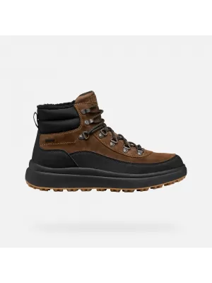 Pánske topánky GEOX GRANITO + GRIP B A G011188 TMAVO HNEDÁ