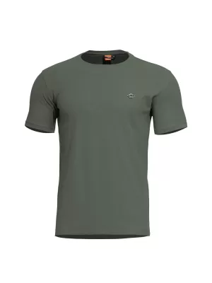 tričko PENTAGON LEVANTES CREWNECK K09026 CAMO ZELENÁ
