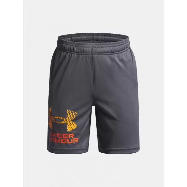  Chlapčenské šortky UNDER ARMOUR UA TECH LOGO SHORTS 1383333-026 SIVÁ 