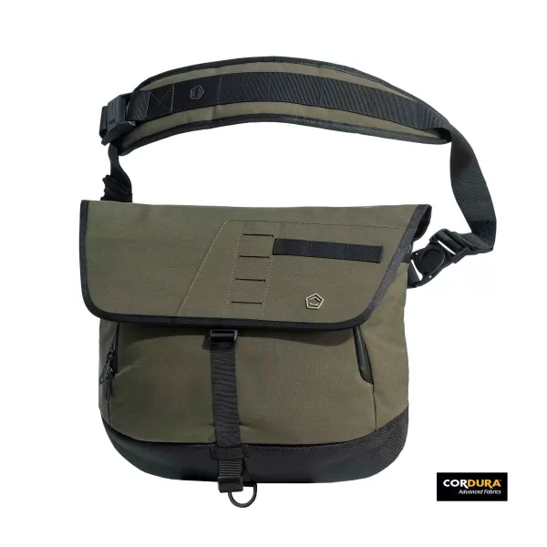  Batoh PENTAGON CONSUL SIDE MESSENGER BAG K16111 HNEDÁ ŠEDÁ 