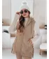 Dámska vesta DSTREET TY5107 KARAMEL