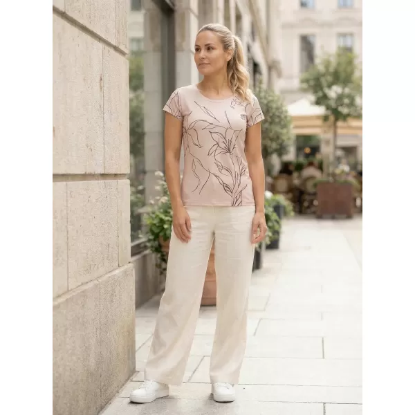 Dámska voľnočasová košeľa premium ALTISPORT VOJ/ALW100TR06 HNEDÁ 
