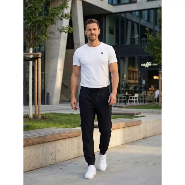  Pánske nohavice ALTISPORT ATS JOGGER CLASSIC - FIT ČIERNA 
