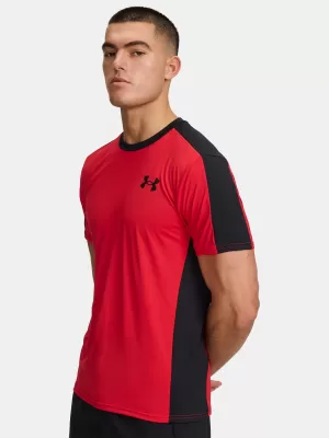 Pánske tričko UNDER ARMOUR UA HG WORDMARK SS 6007758-600 ČERVENÁ