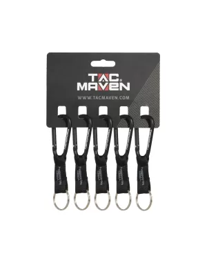 Karabína PENTAGON CARABINER 6ΜΜ D25027 ČIERNA
