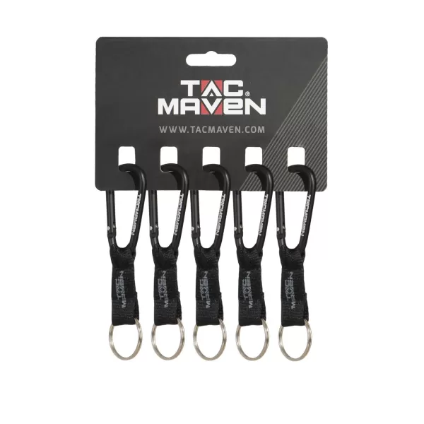  Karabína PENTAGON CARABINER 6ΜΜ D25027 ČIERNA 