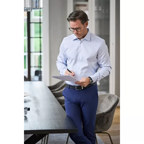  Pánska košeľa TEE JAYS | TJ 4021 WHITE 