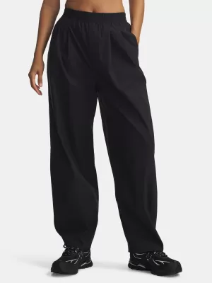 Dámske športové nohavice UNDER ARMOUR UA UNSTOPPABLE WVN PLEAT PT 6007027-001 ČIERNA