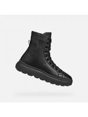 Dámske topánky GEOX SPHERICA EC4.1 G004210 ČIERNA