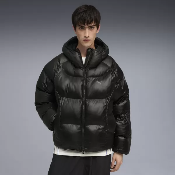  Pánska bunda PUMA TECH-X PUFFER JACKET 63216201 PUMA ČIERNA 
