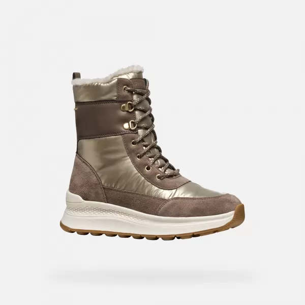  Dámske topánky GEOX SPHERICA ACTIF X2 G009359 HNEDÁ 