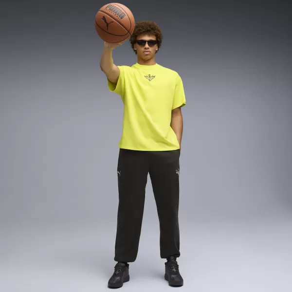  Pánske tričko PUMA MELO ALWAYZ ON 1 TEE 63075504 CITRÓNOVÝ SHERBERT 