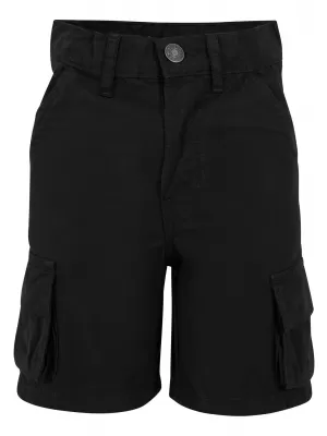Detské šortky URBAN CLASSICS UCK7359 ČIERNA