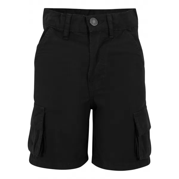  Detské šortky URBAN CLASSICS UCK7359 ČIERNA 